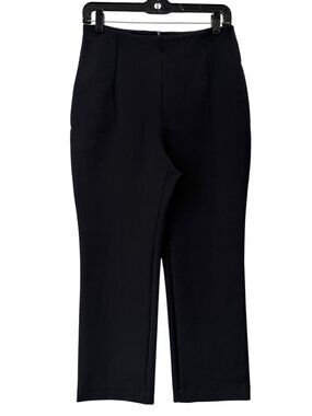 NWT Wolford Black Scuba Tailor Straight Leg Trousers size FR 40/8